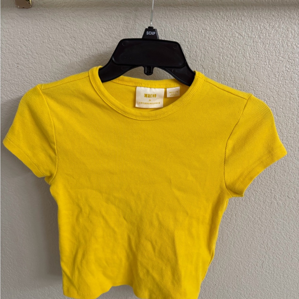 Anthropologie Sunny Yellow Kids Tee